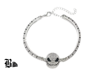 Includes clean product images on a white background, lifestyle shots worn on wrist, display stand views, and styled flat lays highlighting the bracelet’s texture, shine, and adjustable design.