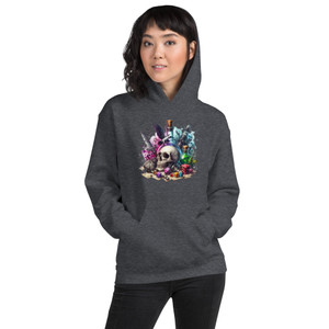 Imagine yourself stepping into a world where shadows dance and magic thrives. This hoodie encapsulates that very essence, allowing you to express your unique personality and passion for the fantastical. Whether you're attending a convention, exploring a hidden gem in the city, or simply relaxing at home, this hoodie will keep you warm and stylish.