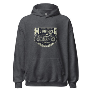 If I Could Marry My Motorcycle – Unisex Hoodie – view 2