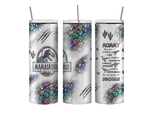 Mamasaurus Tumbler – 20 oz Hot or Cold