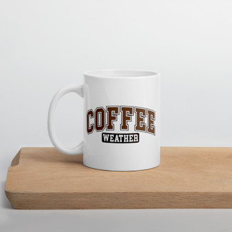 Coffee Weather White glossy mug Coffee Weather White glossy mug