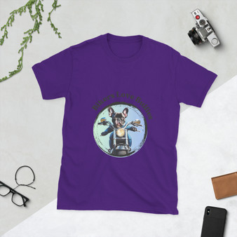 Make a statement without saying a word. The Biker Bullies Short-Sleeve Unisex T-Shirt offers a powerful blend of comfort, style, and durability, perfect for expressing your individuality in any setting. Crafted from premium materials and featuring a bold, eye-catching design, this t-shirt is more than just clothing; it's a statement of attitude and camaraderie.