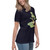 Corset tying Zombie pinup girl Ladies relaxed fit T