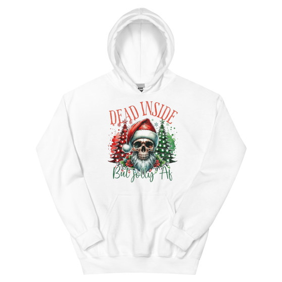 Dead inside but Jolly Unisex Hoodie