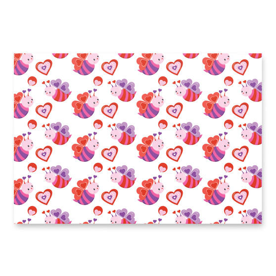 Wrap your gifts in style with these premium Bee love wrapping paper sheets! Get three high-quality, matte-finished sheets and add a touch of elegance to birthdays, anniversaries, and other celebrations.