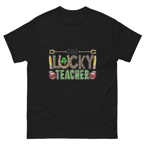 This Lucky Teacher St. Pat's Unisex Classic Tee is the perfect way to show your festive spirit. Add a touch of Irish charm to your wardrobe and celebrate St. Patrick's Day in style and comfort.