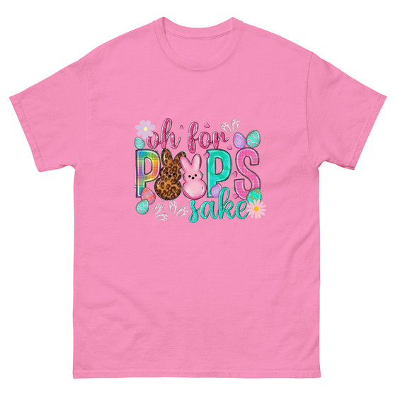 Celebrate Easter in style with our "Oh for Peeps Sake" Unisex Classic Tee.