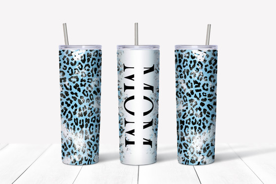 Stay hydrated in style with our Mom Blue Cheetah Print 20oz Tumbler. This isn't just a drink container; it's a statement piece that reflects your vibrant personality and love for all things chic. Perfect for busy moms on the go, this tumbler keeps your beverages at the ideal temperature, whether it's a refreshing iced coffee during school drop-off or a soothing warm tea after a long day. Stay hydrated in style with our Mom Blue Cheetah Print 20oz Tumbler. This isn't just a drink container; it's a statement piece that reflects your vibrant personality and love for all things chic. Perfect for busy moms on the go, this tumbler keeps your beverages at the ideal temperature, whether it's a refreshing iced coffee during school drop-off or a soothing warm tea after a long day.