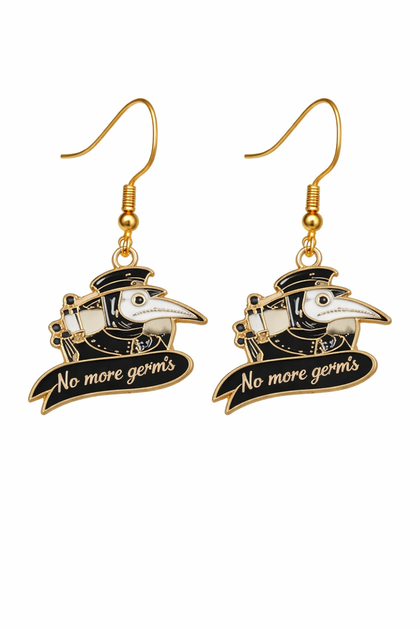 A curated set of Mystic Charm earrings featuring intricate, gothic-inspired designs with enamel detailing and gold-tone hooks. Styled across a mix of clean product shots and moody, aesthetic backgrounds, this collection blends dark elegance with a mystical edge. Each piece showcases unique character and craftsmanship, perfect for adding a bold, alternative statement to any look.