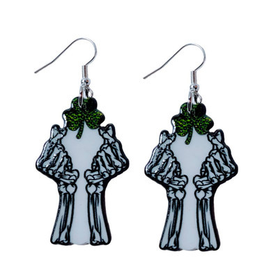 Shamrock Collection Dangle Earrings