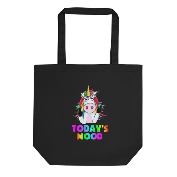 Today's Mood Unicorn Eco Tote Bag – view 3