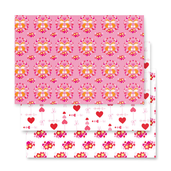 Wrap your gifts in style with these premium Foxy love wrapping paper sheets! Get three high-quality, matte-finished sheets and add a touch of elegance to birthdays, anniversaries, and other celebrations.