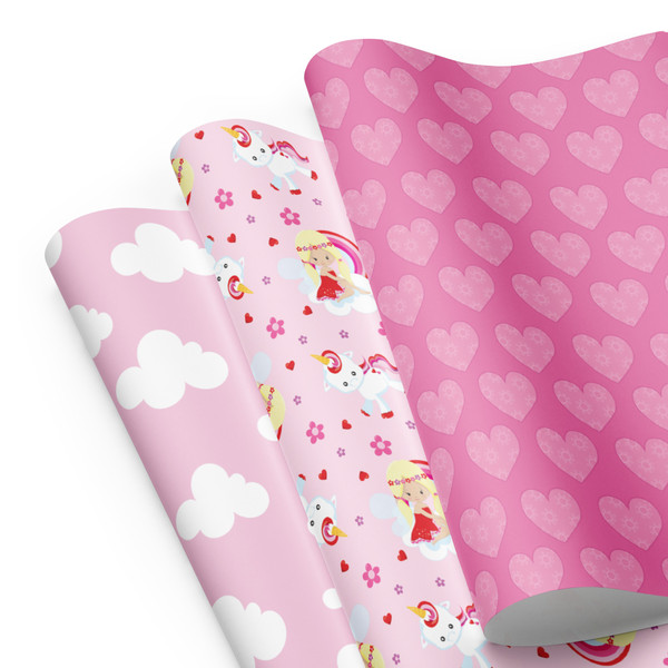 Wrap your gifts in style with these premium Pink cloud and rainbow wrapping paper sheets! Get three high-quality, matte-finished sheets and add a touch of elegance to birthdays, anniversaries, and other celebrations.