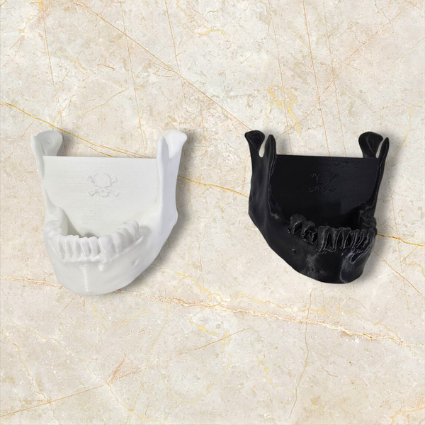 Skull Jawbone Phone and Tablet Stand – 3D Printed – view 9
