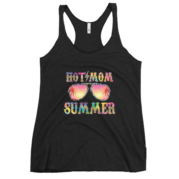 Hot Mom Summer – Women's Racerback Tank