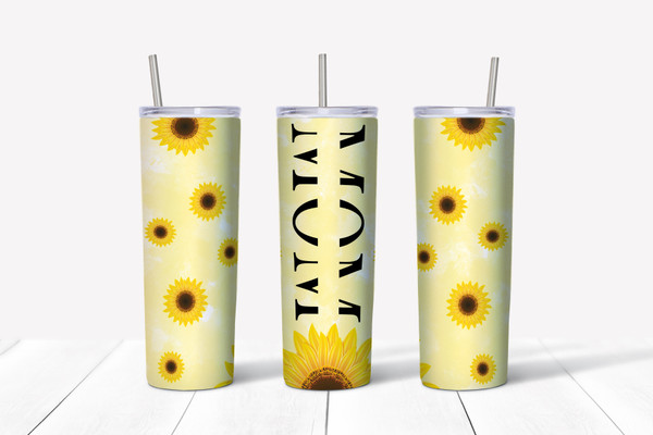 Mom Floral Tumblers – 20 oz Stainless Steel, 6 Designs – view 4