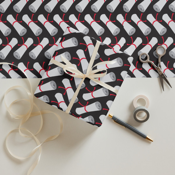 Make graduation day even more special with our elegant and celebratory "Graduation You Did It" Wrapping Paper. Perfect for adding a touch of class and accomplishment to your graduation gifts, this wrapping paper is designed to impress and convey your heartfelt congratulations.