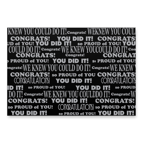 Make graduation day even more special with our elegant and celebratory "Graduation You Did It" Wrapping Paper. Perfect for adding a touch of class and accomplishment to your graduation gifts, this wrapping paper is designed to impress and convey your heartfelt congratulations.