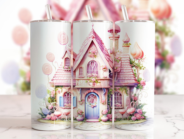 Vintage Pink Holiday & Winter 20 oz Tumblers — multiple seasonal designs