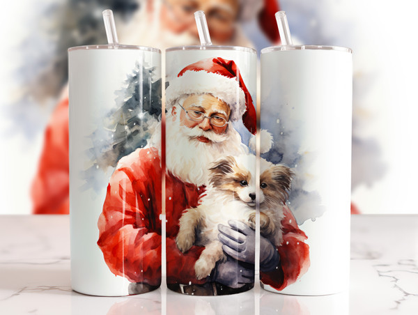 Vintage Red Holiday & Winter 20 oz Tumblers — multiple seasonal designs