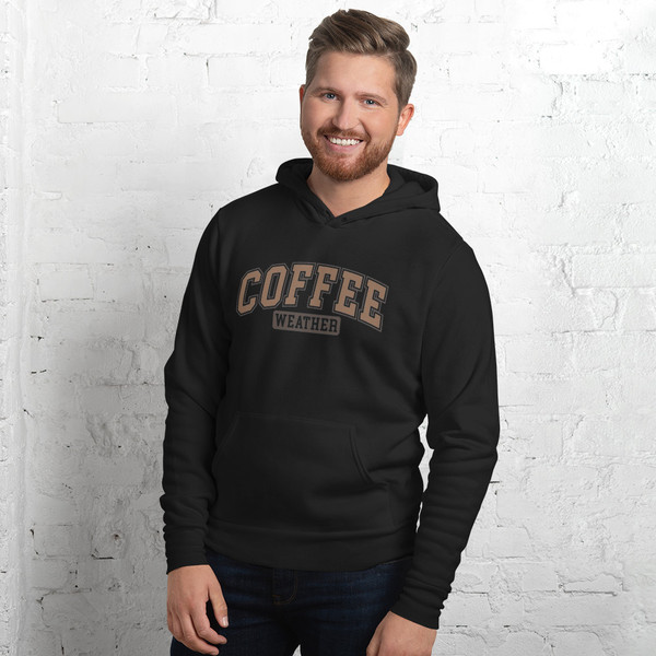 A soft and comfy unisex hoodie that fits all your hoodie needs. The fleece fabric makes it a great partner all year round, be it a summer evening on the beach, or a Christmas dinner in a mountain cabin.