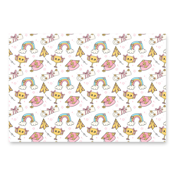 Make your graduation gifts stand out with our exquisite Graduation Shades of Pink Wrapping Paper Sheets.