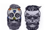 super nice, vintage style skull embroidered patch in punk rock style. patches feature a bearded handsome skull face. Has a cool look and an iron on backing. Check out our other patches too! This patch is part of our skull collection. This embroidered patch set is great for adding to attire, hats and jackets. The patches are very easy to apply to virtually any surface because of the adhesive back. They are the perfect additions for any clothing or accessory that needs a touch of rock and roll. Shop now and collect all of our patches.