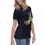 Embrace your inner bookworm with a touch of undead flair in the Reading a Book Pinup Zombie Women's Relaxed T-Shirt by Brat Style. This unique tee combines classic pinup aesthetics with a zombie twist, perfect for adding a touch of dark humor to your everyday wardrobe or making a statement at your next comic convention. Embrace your inner bookworm with a touch of undead flair in the Reading a Book Pinup Zombie Women's Relaxed T-Shirt by Brat Style. This unique tee combines classic pinup aesthetics with a zombie twist, perfect for adding a touch of dark humor to your everyday wardrobe or making a statement at your next comic convention.