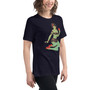 Add a touch of edgy charm to your wardrobe with the "An Apple a Day Zombie Pinup" Women's Relaxed T-Shirt from Brat Style. This unique tee blends classic pin-up aesthetics with a spooky twist, perfect for expressing your individual style with a touch of dark humor. Crafted for comfort and style, this relaxed fit t-shirt is ideal for everyday wear, from casual outings to weekend adventures. Add a touch of edgy charm to your wardrobe with the "An Apple a Day Zombie Pinup" Women's Relaxed T-Shirt from Brat Style. This unique tee blends classic pin-up aesthetics with a spooky twist, perfect for expressing your individual style with a touch of dark humor. Crafted for comfort and style, this relaxed fit t-shirt is ideal for everyday wear, from casual outings to weekend adventures.