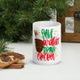 Whether you're drinking your morning coffee, evening tea, or something in between—this mug's for you! It's sturdy and glossy with a vivid print that'll withstand the microwave and dishwasher. Whether you're drinking your morning coffee, evening tea, or something in between—this mug's for you! It's sturdy and glossy with a vivid print that'll withstand the microwave and dishwasher.