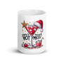 Santa’s Favorite Hot Mess white glossy mug — perfect for coffee, tea, or hot chocolate this holiday season.” Santa’s Favorite Hot Mess white glossy mug — perfect for coffee, tea, or hot chocolate this holiday season.”