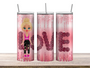 Stay hydrated in style with our Glitter Drip Love Girl Pink Sparkle 20oz Skinny Tumbler. This isn't just a drink container; it's a statement piece that adds a touch of sparkle to your everyday routine. Whether you're heading to the office, hitting the gym, or simply running errands, this tumbler keeps your beverages at the perfect temperature while showcasing your personality.