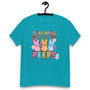 This Easter, show your love for your students and celebrate the season in style with the "Teaching My Favorite Peeps" Unisex Classic Tee. A perfect blend of comfort, style, and festive spirit, this tee is a must-have for any educator's wardrobe.