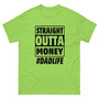 Experience effortless style and comfort with the Straight Out of Money Unisex Classic Tee. This wardrobe essential is perfect for those who appreciate a minimalist aesthetic with a touch of irony. Crafted from premium, breathable cotton, this tee offers superior comfort throughout the day, making it ideal for both work and leisure. Experience effortless style and comfort with the Straight Out of Money Unisex Classic Tee. This wardrobe essential is perfect for those who appreciate a minimalist aesthetic with a touch of irony. Crafted from premium, breathable cotton, this tee offers superior comfort throughout the day, making it ideal for both work and leisure.