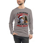 “Festive long sleeve for Christmas parties — sarcastic humor tee”