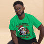 “Crabby Christmas cat t-shirt — humorous holiday graphic tee”