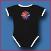 Skydive Ratings Rabbit Skins Infant Retro Ringer Bodysuit