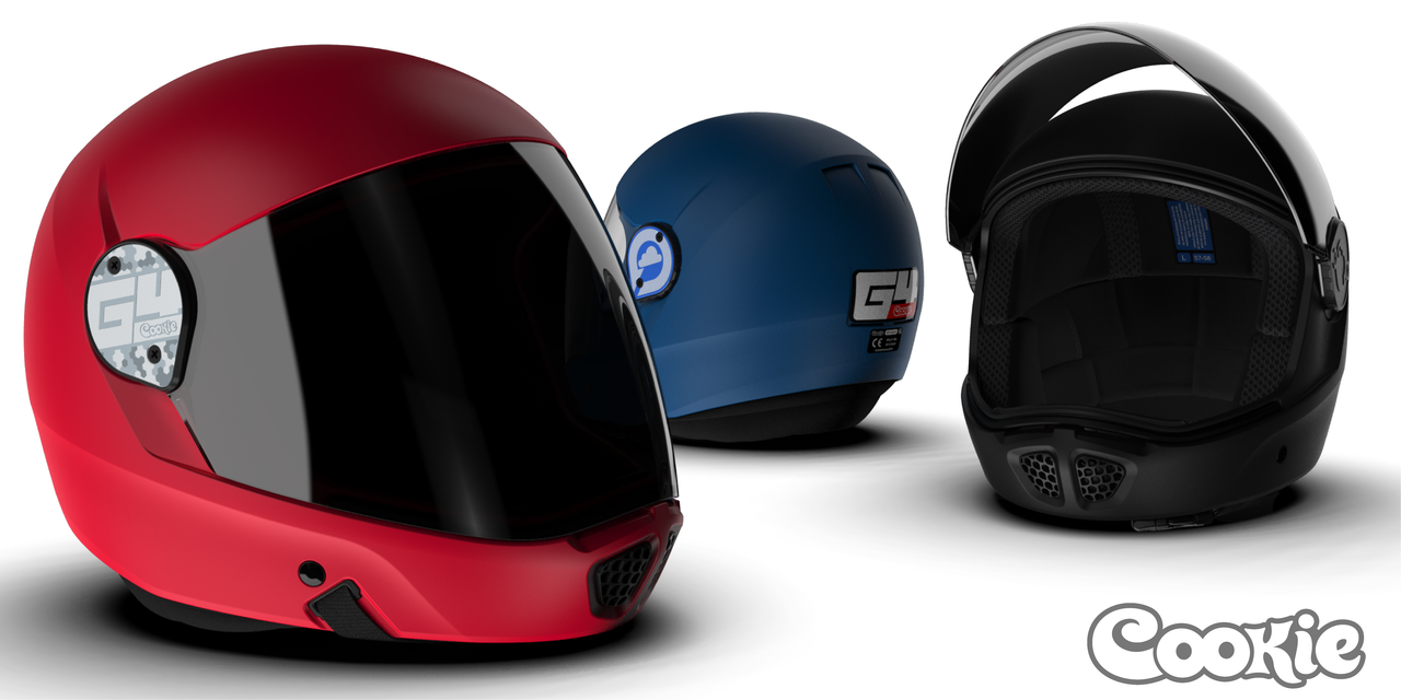 Cookie G4 Full Face Skydiving Helmet