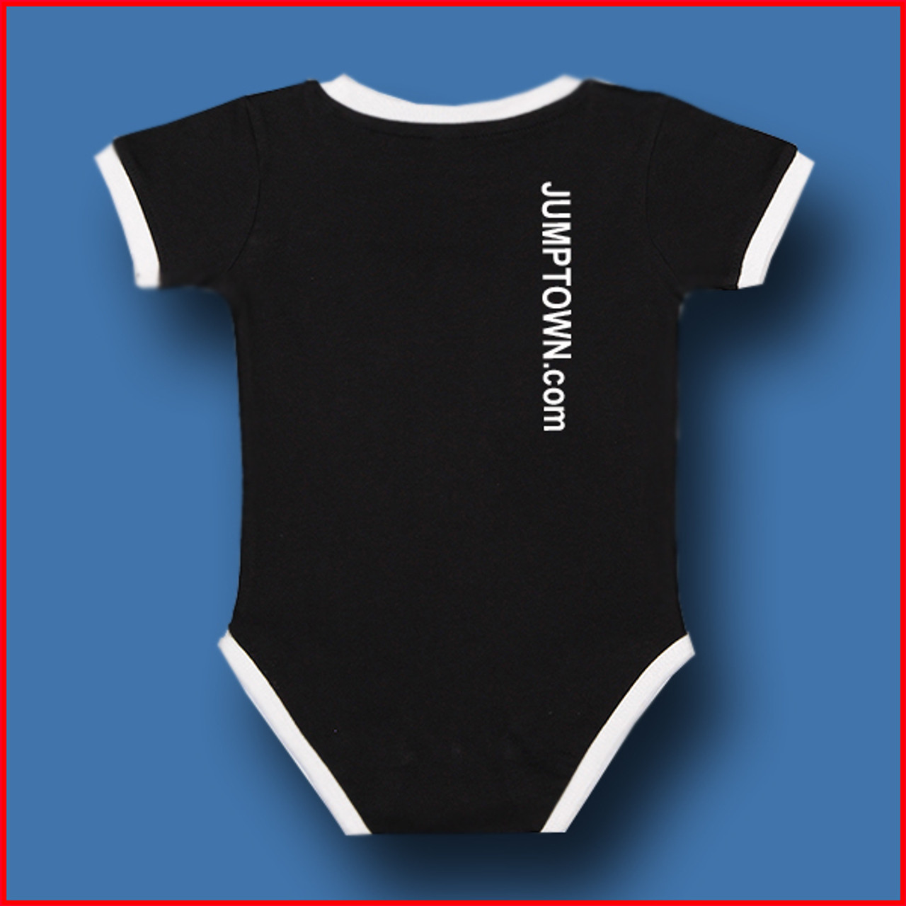 Jumptown Rabbit Skins Infant Retro Ringer Bodysuit