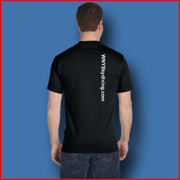 WNY Skydiving Adult 50/50 T-Shirt - Skydive Store Inc