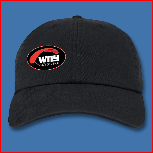 WNY Skydiving Champion Classic Washed Twill Cap - Skydive Store Inc