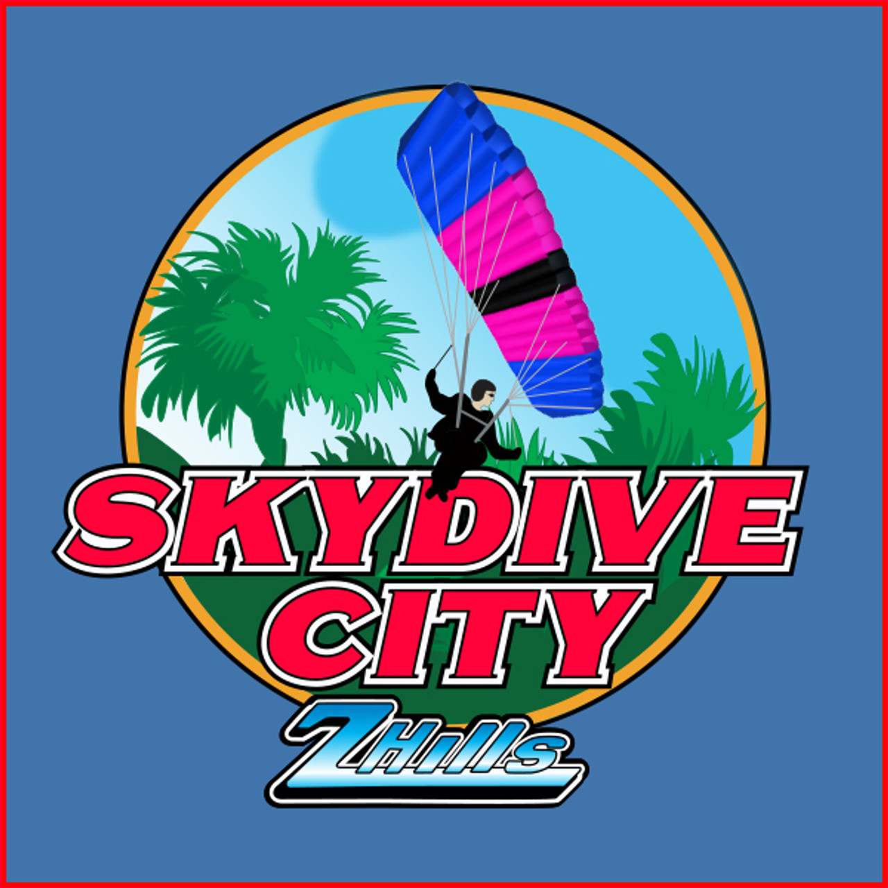 Skydive City Z Hills Cushion And Blanket Skydive Store Inc