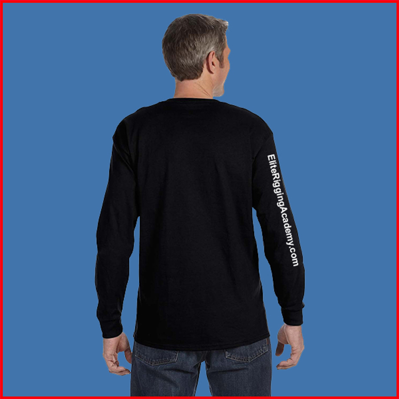 Elite Rigging Academy Adult 50/50 Long-Sleeve T-Shirt