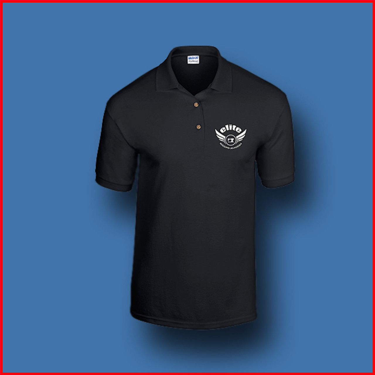 Elite Rigging Academy Adult 50/50 Jersey Polo Shirt