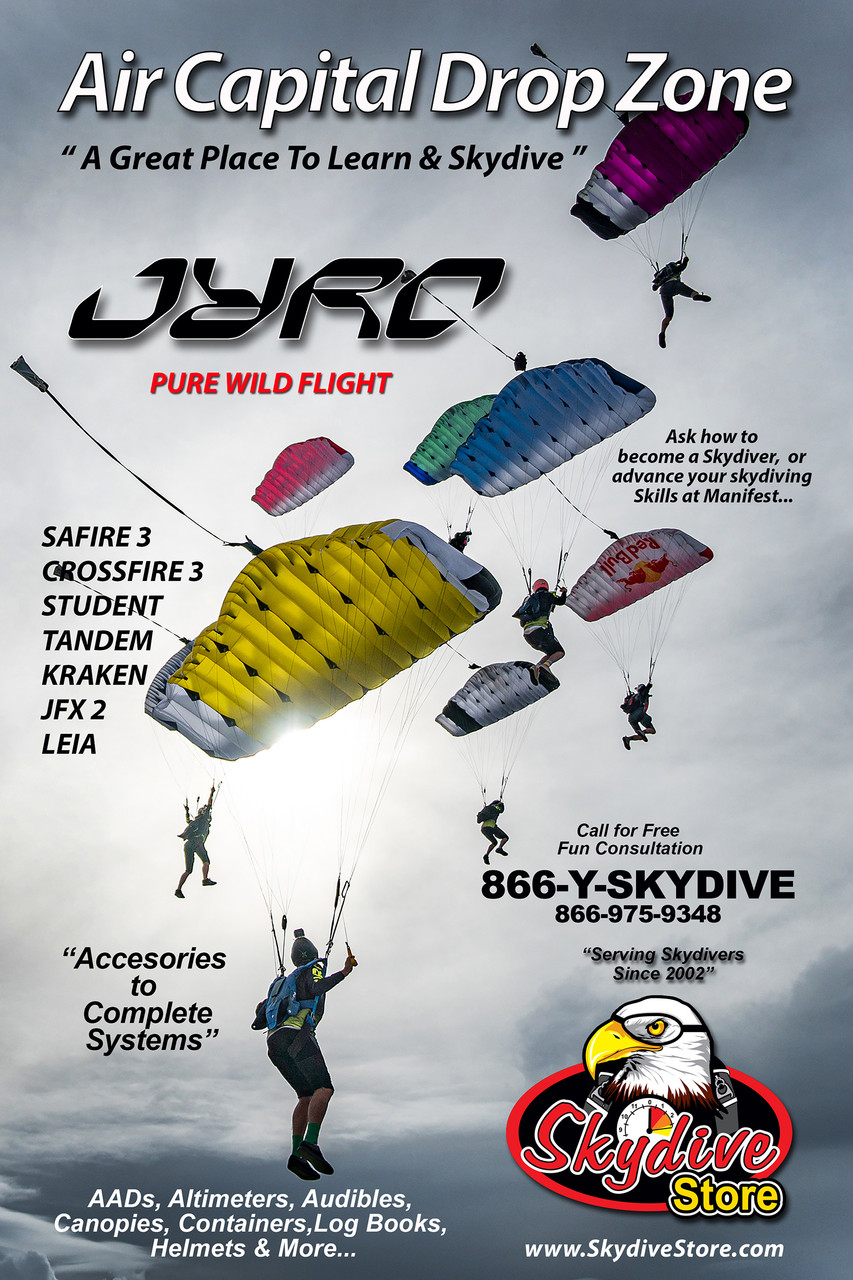 JYRO Poster - Skydive Store Inc
