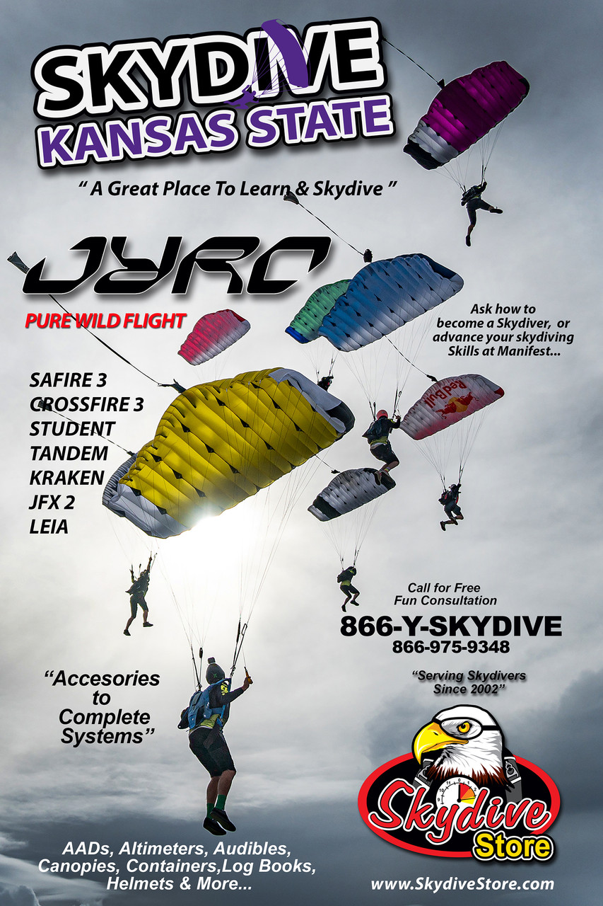 JYRO Poster - Skydive Store Inc