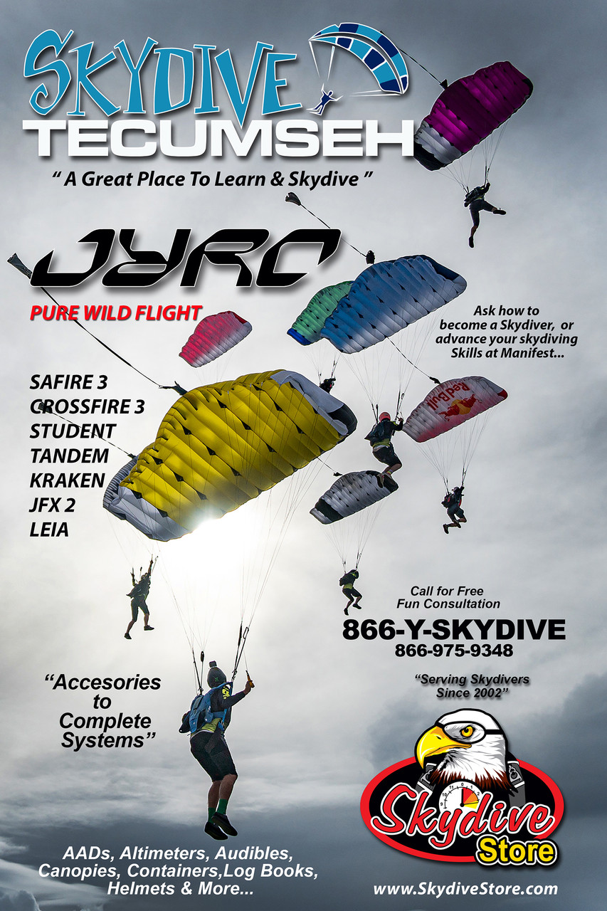 JYRO Poster - Skydive Store Inc