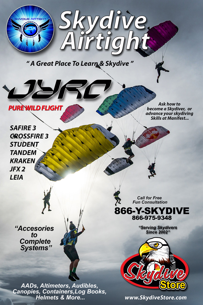 JYRO Poster - Skydive Store Inc