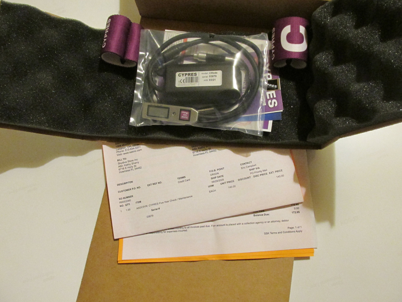 Cypres AAd (Pre-Owned 2021 New Battery and Service)