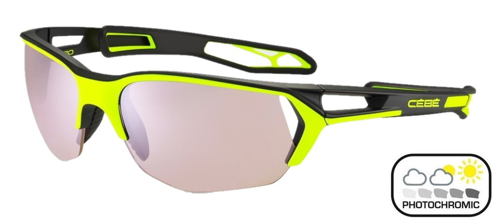 CEBE S'Track Ultimate L (Lime Pro) Photochromic - Sunglasses For Sport